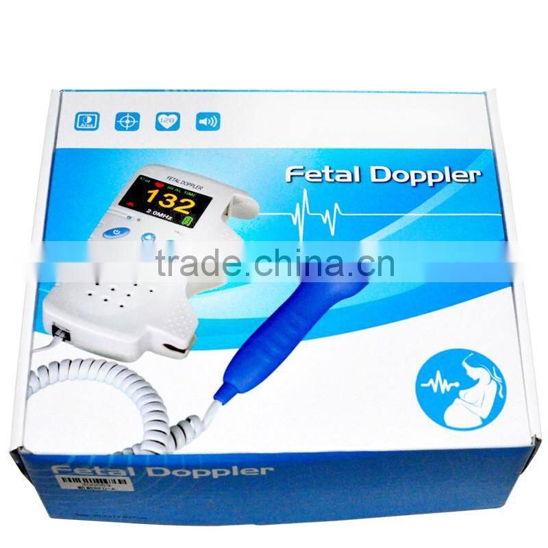 Ultrasonic Clinical Equipment Hot Sale Fetal Doppler Babyheart Diagnostic Devices Fetal Doppler