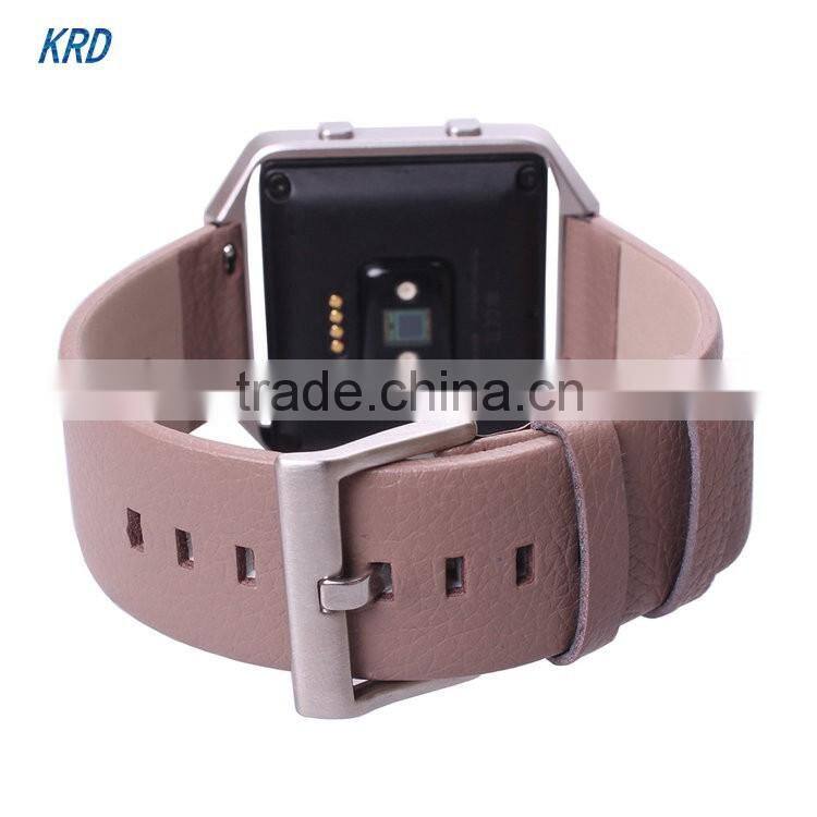 Superior Luxury Genuine Leather Watch band Wrist strap For Fitbit Blaze Smart Watch