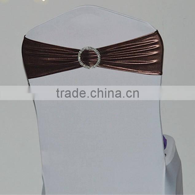 LGS031 royal blue satin chair sash wedding chair back tie for sale