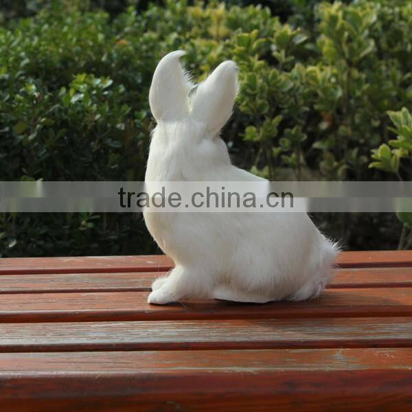 unstuffed motorized Plush animal rabbit decoy
