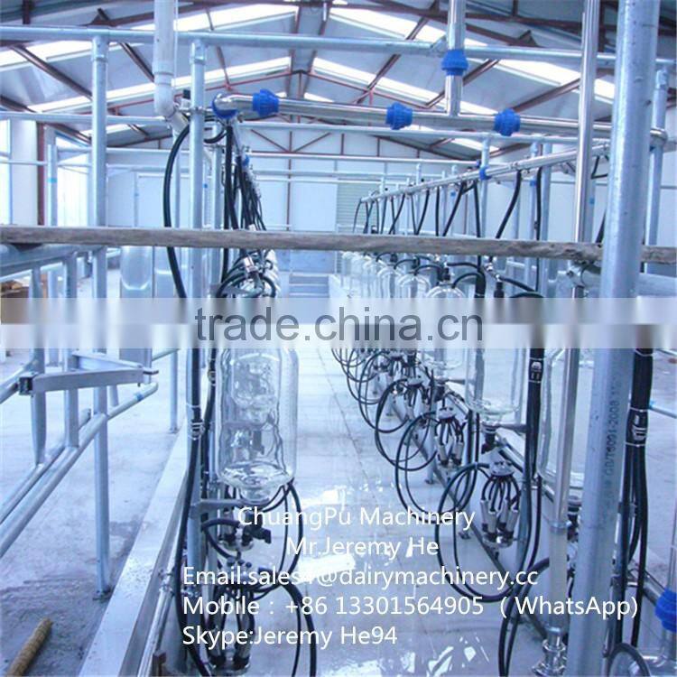 Steel Column Frame For Milking Parlour System for Sale