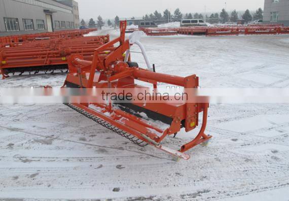 Farm tractor rice and wheat gear & chain drive rotary tiller