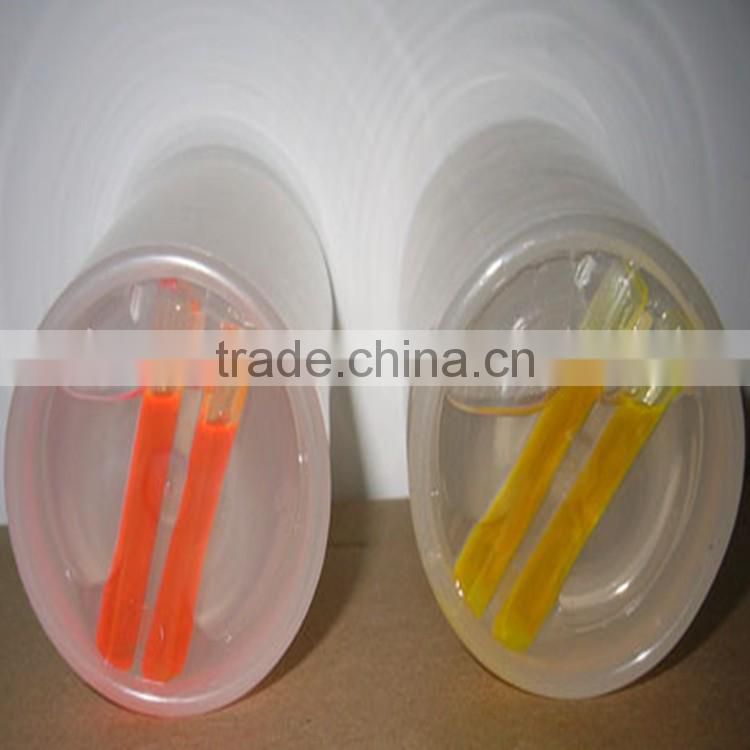 12oz Plastic PP Events Glow LOGO Printing Glow in the Dark Cup