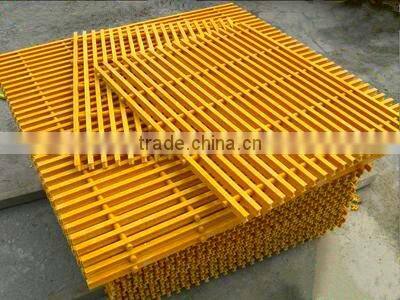 Glass fiber reinforced plastic grille