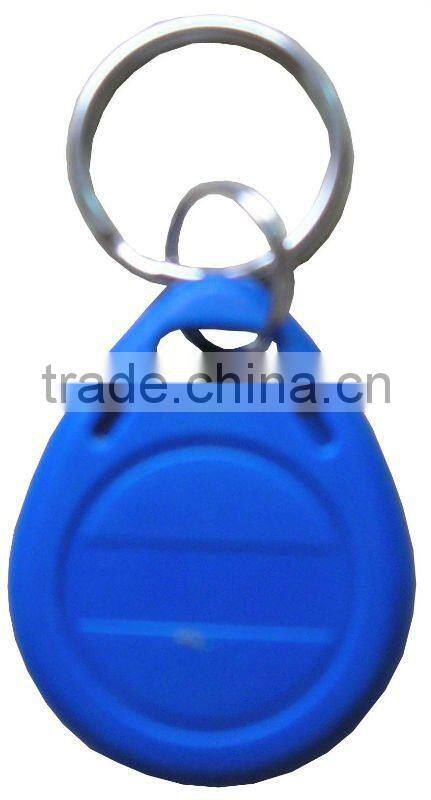 HF 13.56mhz key fob with waterproof material