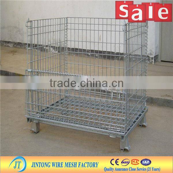 foldable mesh box pallet/ mesh container /mesh box supplier (manufacturer)