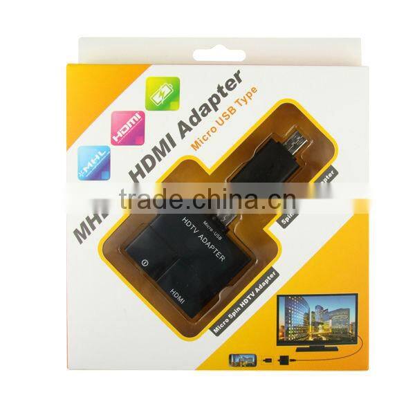 MHL to HDMI Adapter for Samsung MHL to HDMI Adapter for HTC