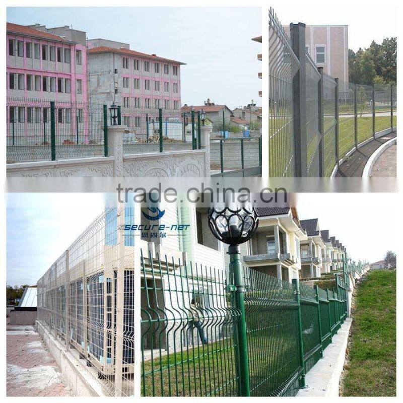 2016 hot sale cheap 3D fold galvanaized field fence