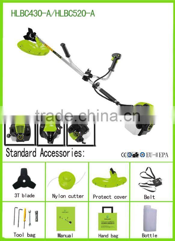 43cc 2HP brush cutter for HLBC430-A with tank protector