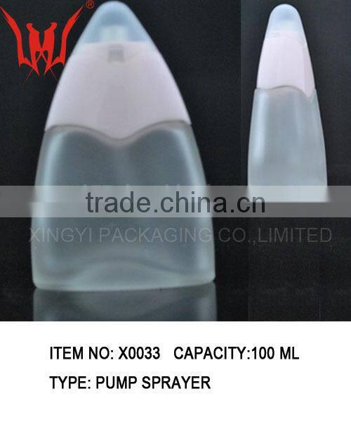High quality empty perfume glass bottle factory triangle perfume bottle
