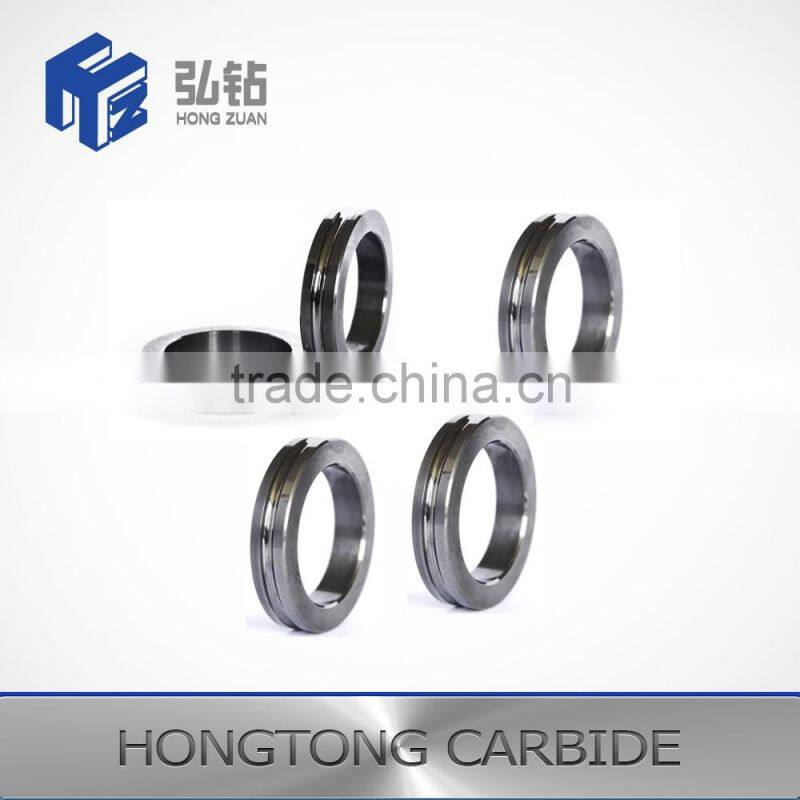 Tungsten carbide wire drawing guide roller to guide streaming production materials