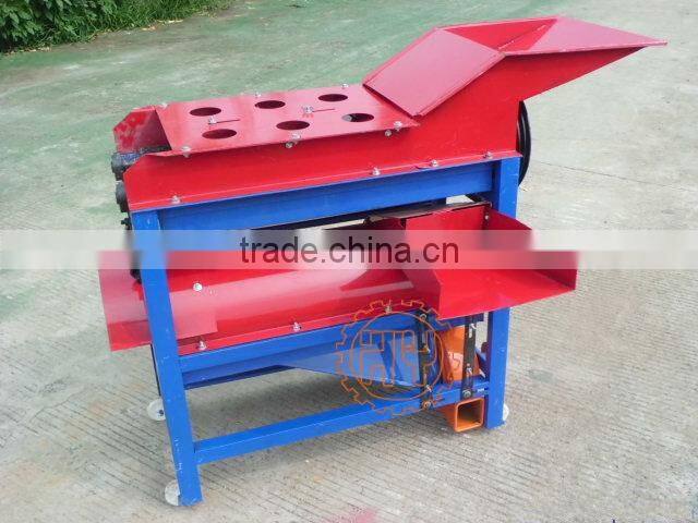 Ccorn thresher machine with peeler