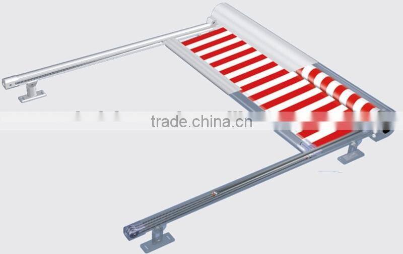 Aluminium Awning Shade for Outdoor Tempered Glass Greenhouse & Sun Room Roof