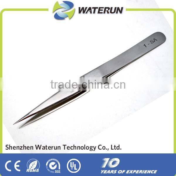 super fine high precision Vetus stainless steel tweezers