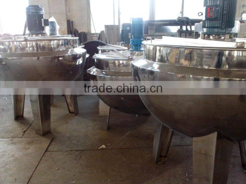 1200L gas boiler for Cooking pork skin and meat