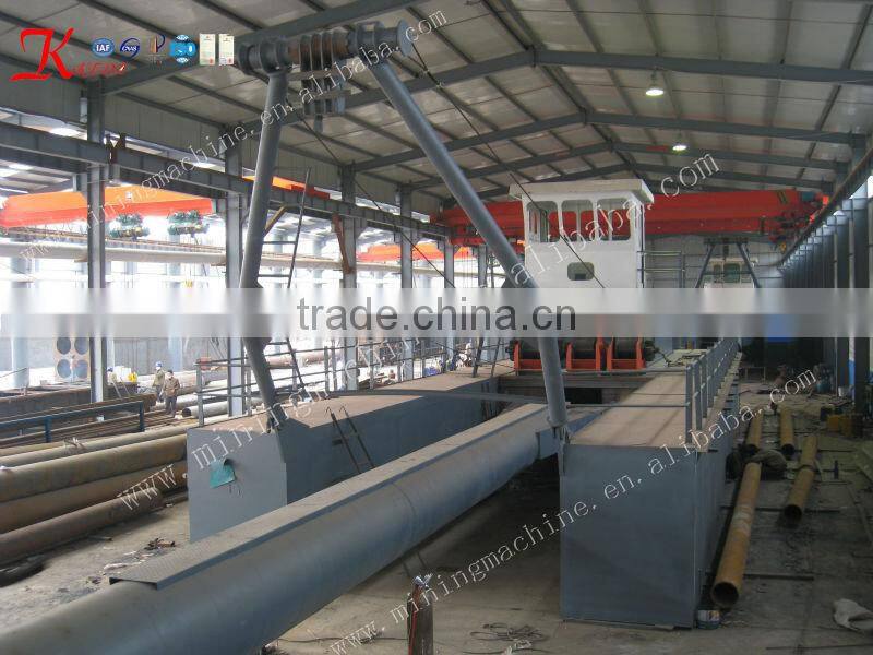 Output 200-400cbm/hr cutter suction dredge