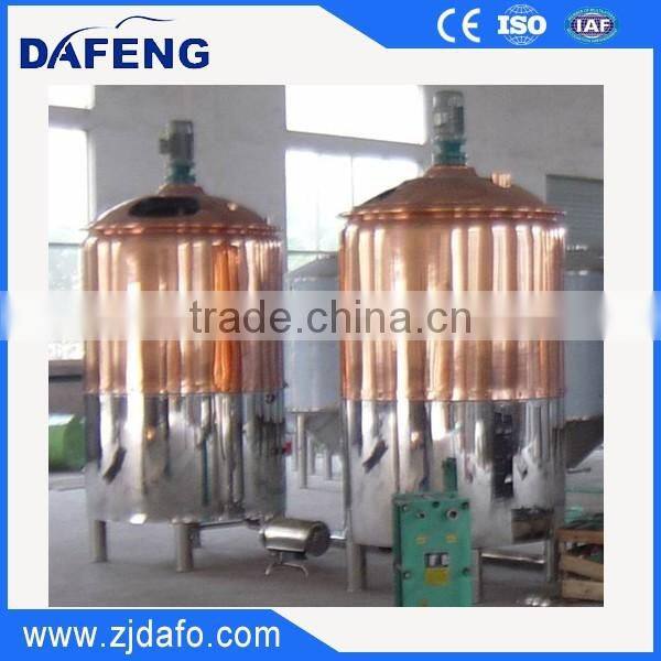 Stainless steel lauter tun