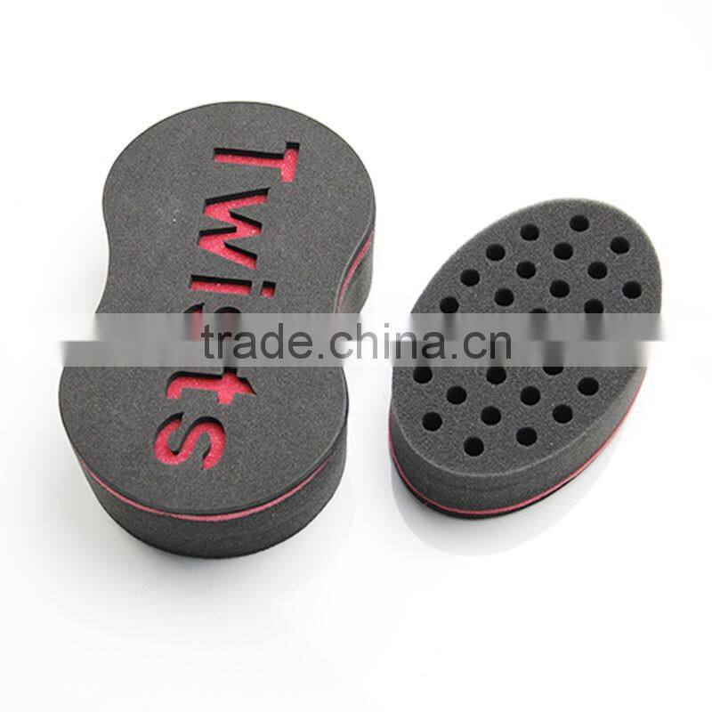 2016 New Style double Sided Black Magic Twist Hair Sponge