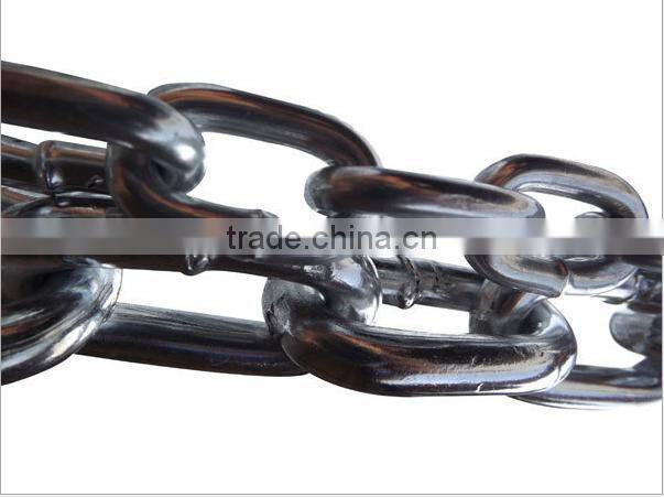 galvanized steel welded DIN766 link chain