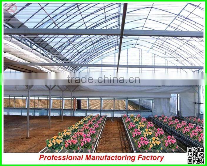Polycarbonate tunnel Industrial greenhouse for agriculture equipment