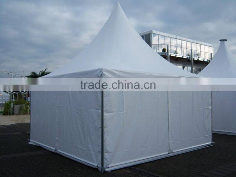 Hot sale good quality high peak wedding tent 6x6m pagoda for sale