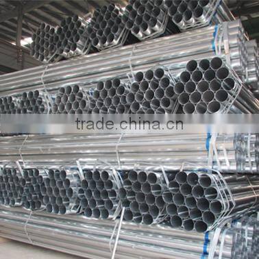 ASTM A53 circular hollow section 3/4" 25mm gi round pipe