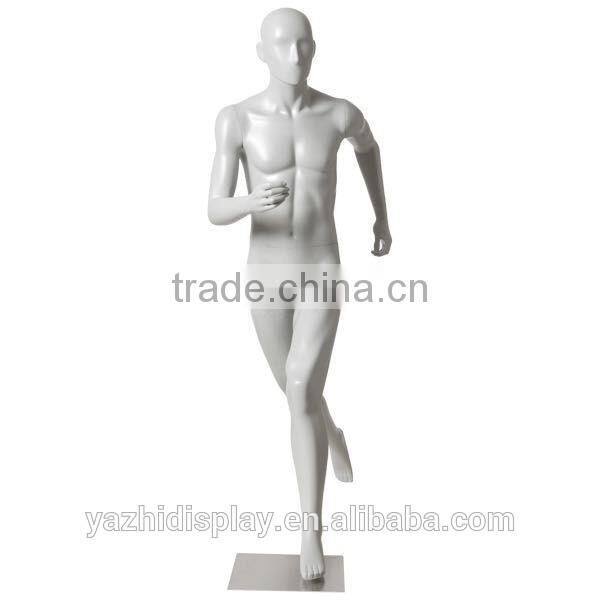 high quality grey female running sports mannequin