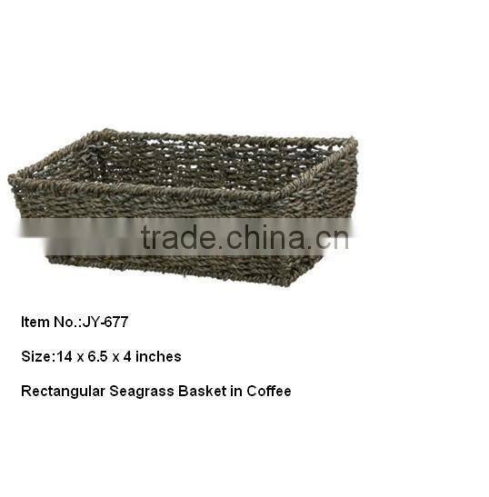 Household seagrass basket for wholesale