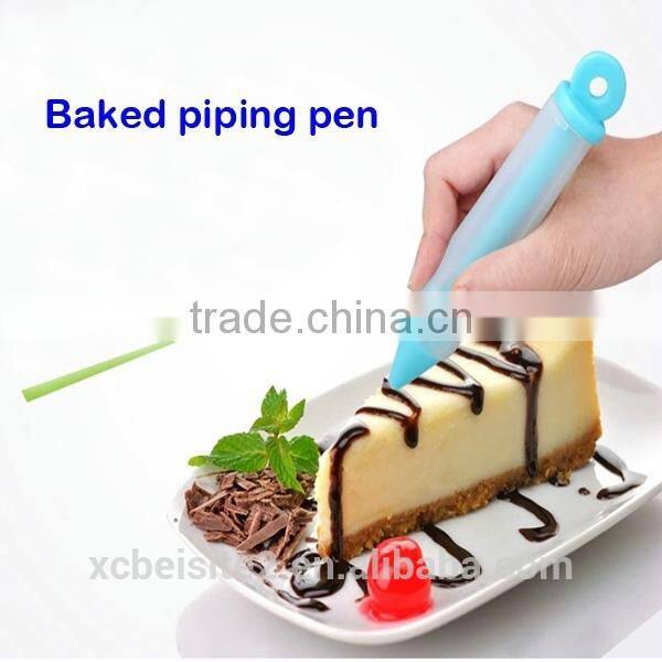 Silicone Plate Pen Cake Dessert Decorators Pastry Tools Cream DIY Chocolate Icing Decorating Syringe New Decor Chocolate Pen