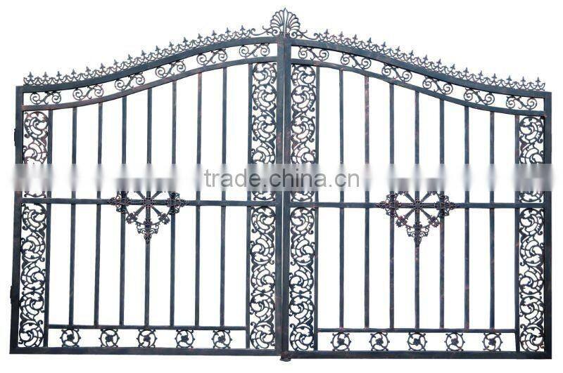 modern galvanized cast iron building Sliding gates