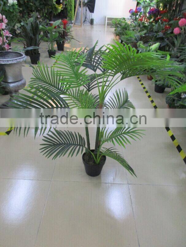 artificial palm plants for interior home decoration