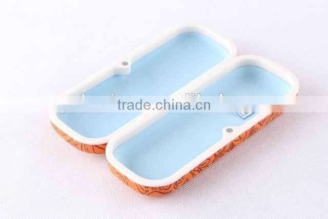 Printed PU glasses box with magnet PU glasses case