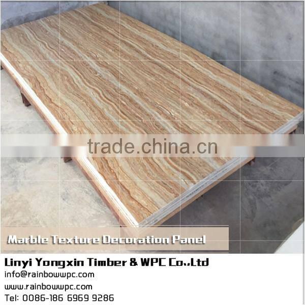 043 Interior Decorative Marble Texture waterproof Pvc Bathroom Wall Panels