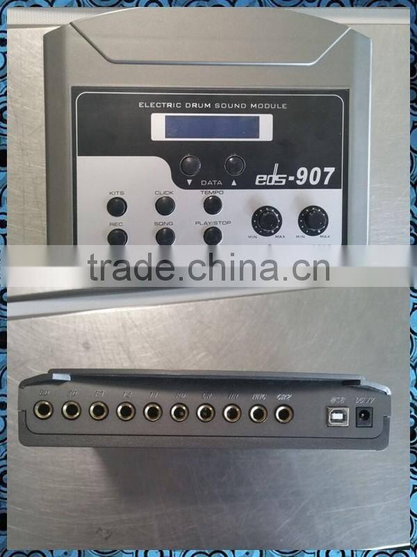 mesh drum head electric drum set, extendable electronic drums, digital drum set 5 drum/6 drum