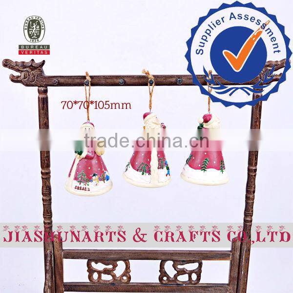 Christmas Santa Claus Ceramic Wind Chime