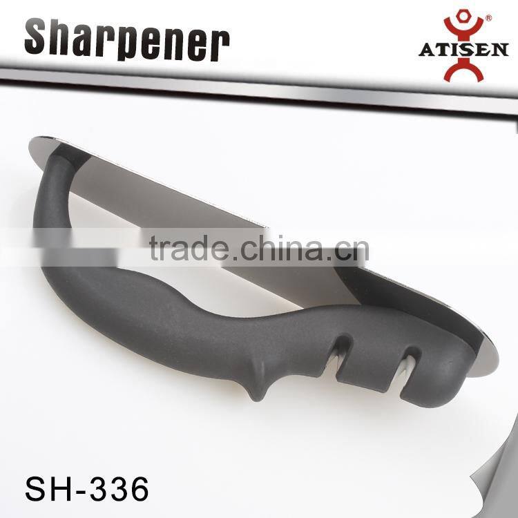High Quality 2 Stage Stanless Steel holder Knife Sharpener