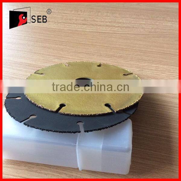 tungsten blade for cutting wood with nail and metal