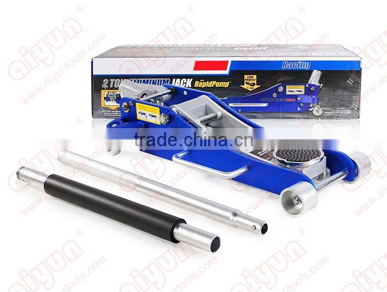 1.5T-3T Liftmaster 2Ton Aluminium jack Low Profile High Lift Trolley Race hydraulic Floor Jack car jack