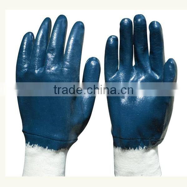 Nitrile Dipped Working Gloves Construction Gloves Nitrile Gloves