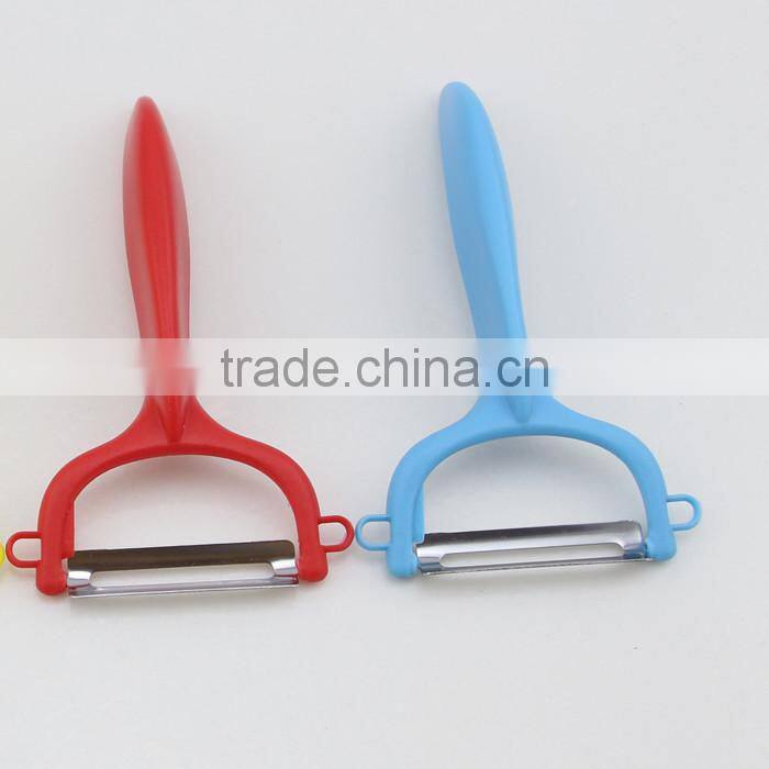 14cm Stainless Steel Blade Plastic Handle Fruit Peeler