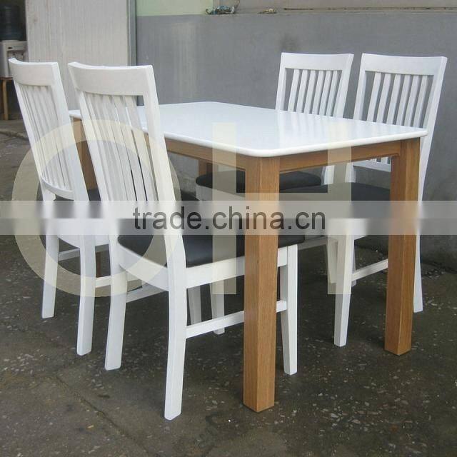 wood chair restaurant dining chair table