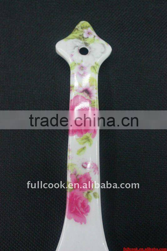 Melamine kitchen untensil series w/flower printing