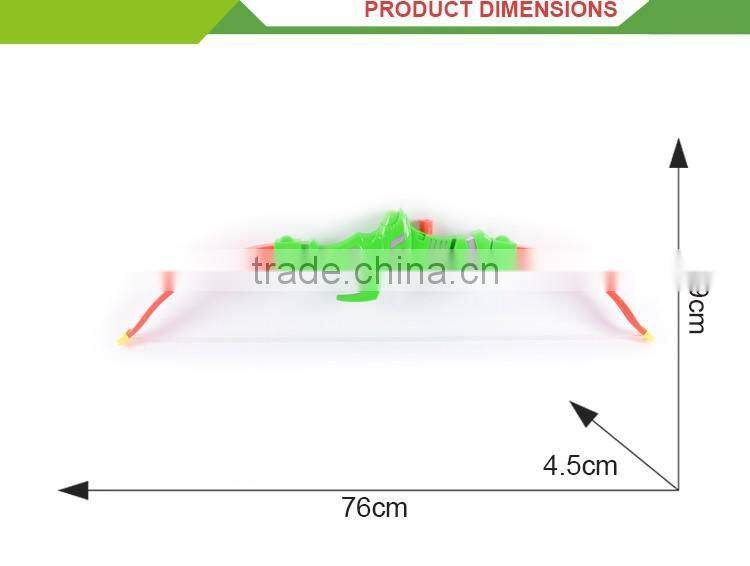 Wholesale good quailty sport large plastic recurve bow arrow
