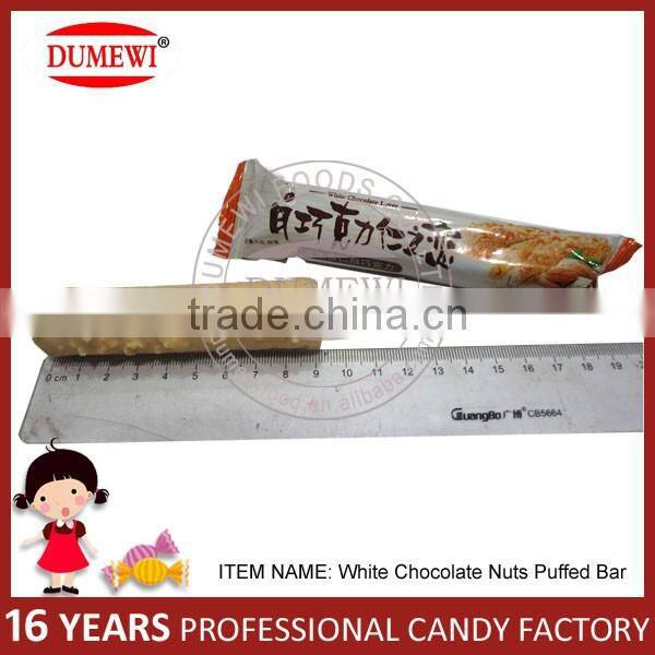White Chocolate Nuts Biscuit Stick