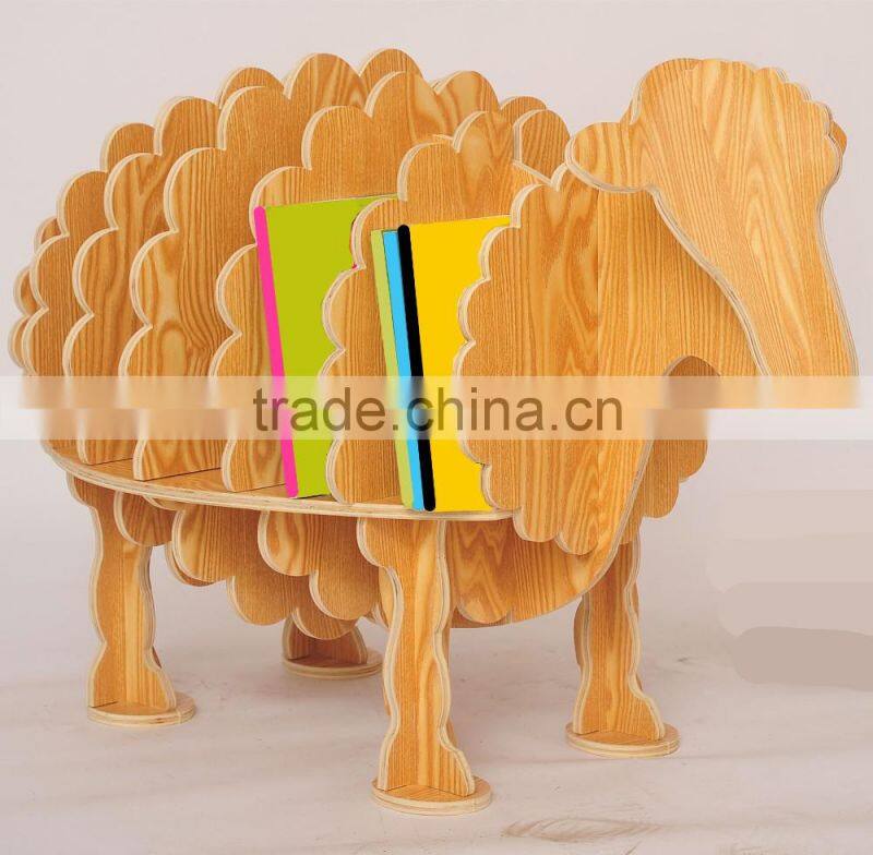 MDF Wooden Animal Decoration for Holding Books