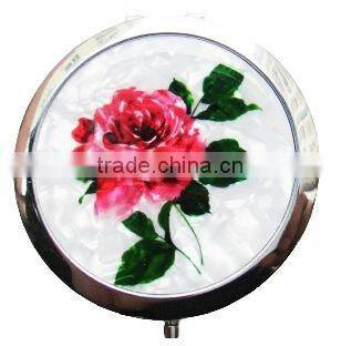 compact mirror with flower SCM016