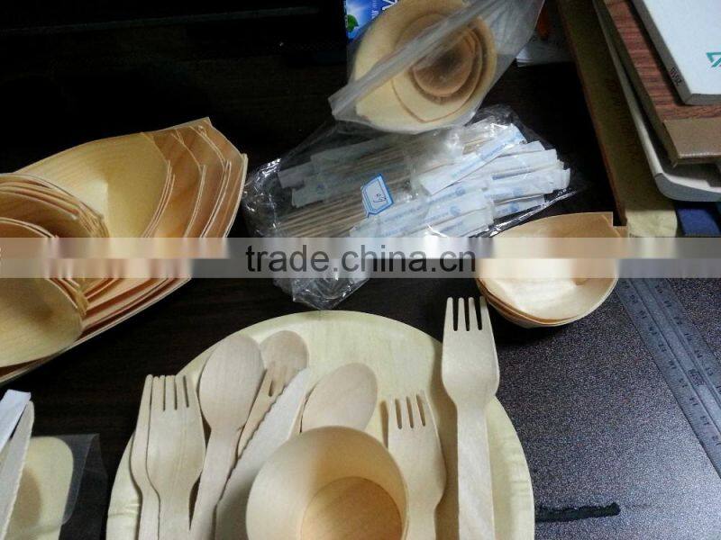 Decorative Bamboo Wooden Ball Skewers Cocktail Party Pick With Colorful Ball