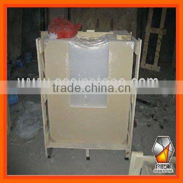 Micro Man Made Marble Fireplace Insert And Hearth