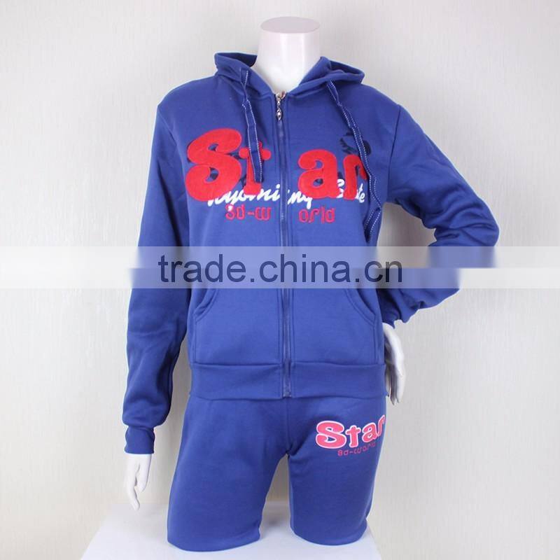 Customized classical brand tracksuits for women stock