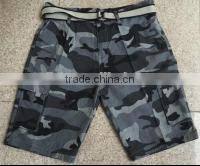 New style 2016 Summer Mens Camo Cargo Shorts printed fabric Stocklots